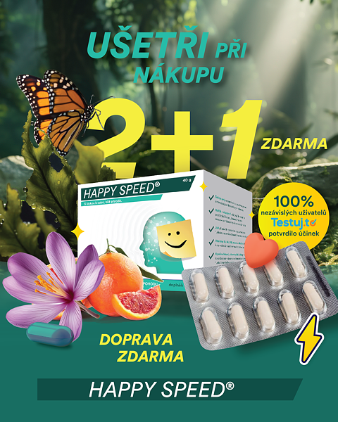 2+1 Happy speed s dopravou zdarma