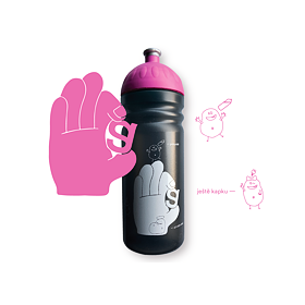 Zdravá lahev® - růžová, 0,7l