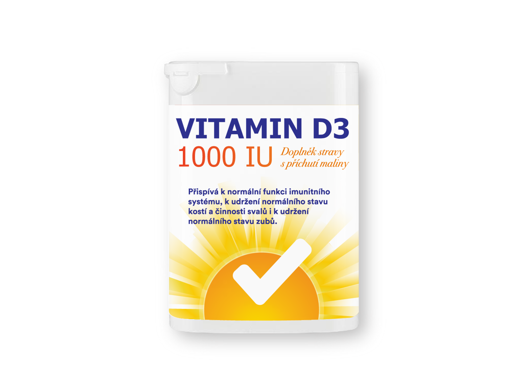 Vitamín D3 1000 IU
