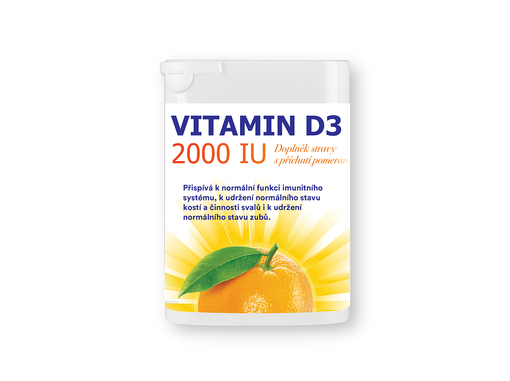 Vitamín D3 2000 IU
