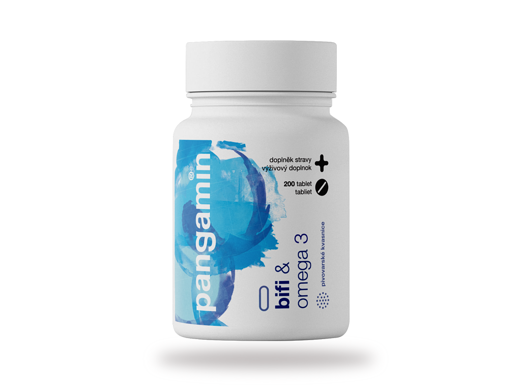 Pangamin® bifi &amp; omega3 tbl.200